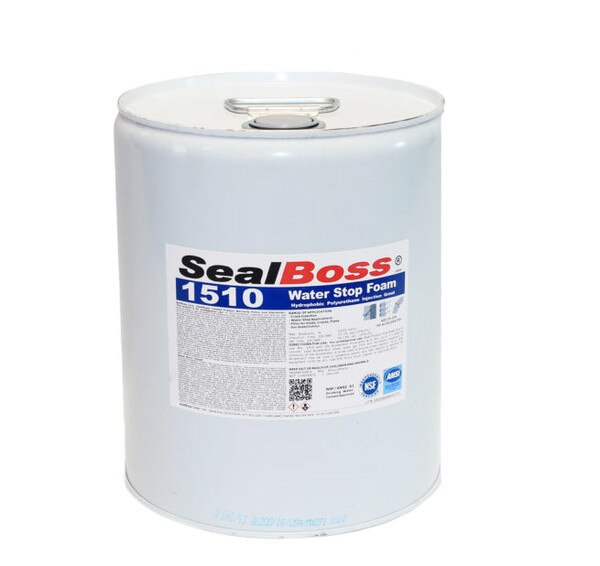 Img of SealBoss 1510 Poly Inj Grout per Gallon in 5 Gallon Unit